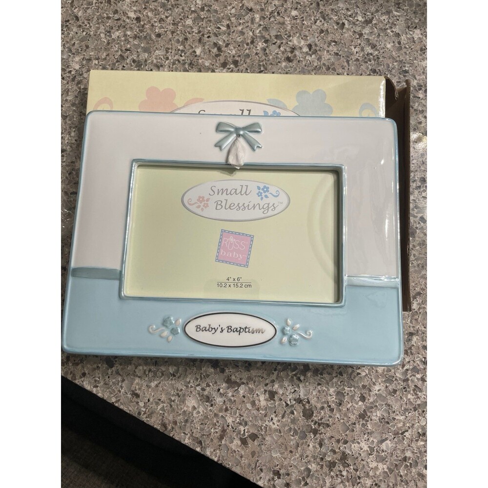 Russ Baby Baby’s Baptism Photo Frame